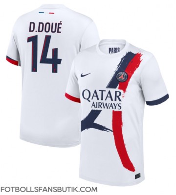 Paris Saint-Germain Desire Doue #14 Replika Bortatröja 2024-25 Kortärmad